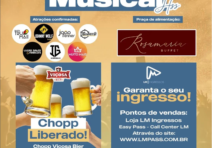 UFV recebe evento musical em prol do Hospital São Sebastião