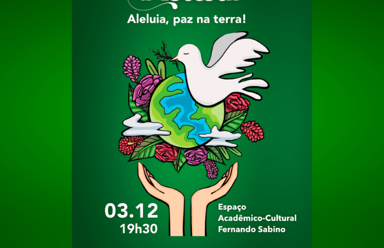 Cantata de Natal acontece neste domingo e convite deve ser trocado por um quilo de alimento
