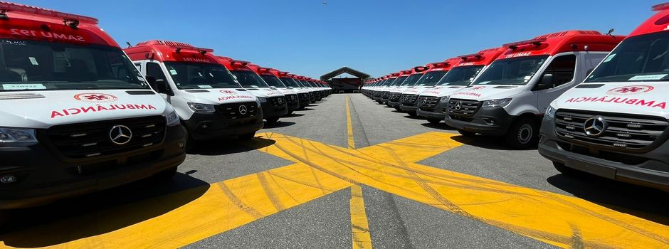 Com 47 novas ambulâncias, Minas renova frota do SAMU em todo o estado