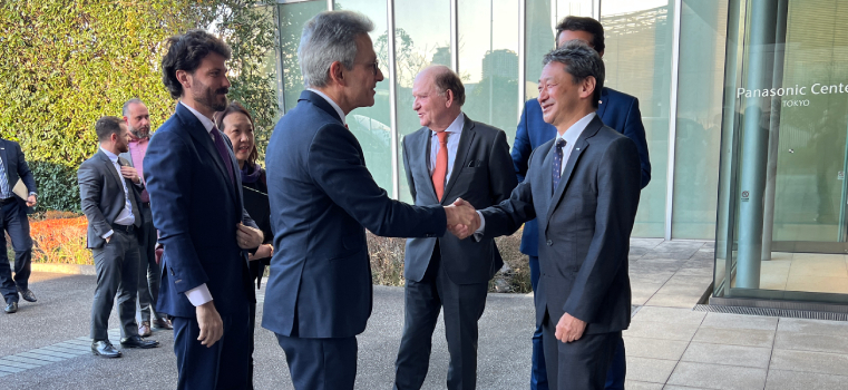 No Japão, Governo de Minas se reúne com Panasonic em busca de investimentos sustentáveis