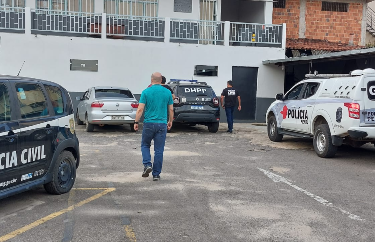 Policial Penal é preso por facilitar entrada de celulares em presídio de Muriaé