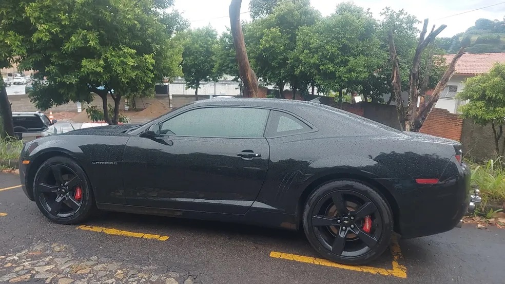 Camaro apreendido durante operação