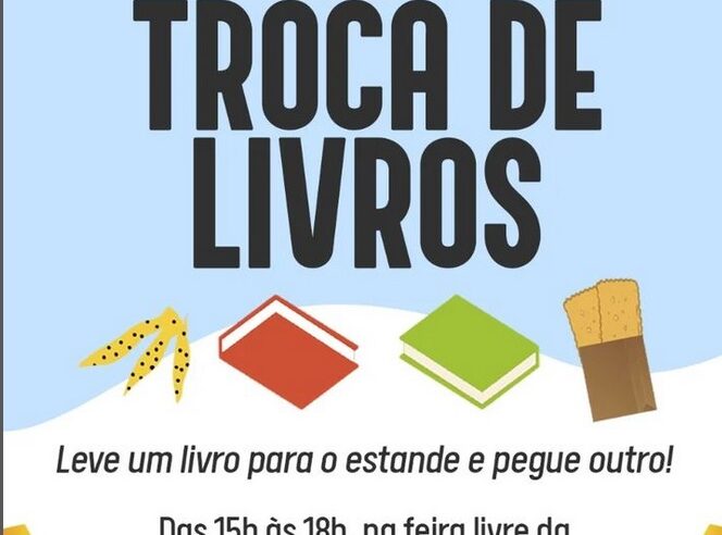 Hoje tem hein! Troca de Livros na Feira da Estação: Última Edição de 2023