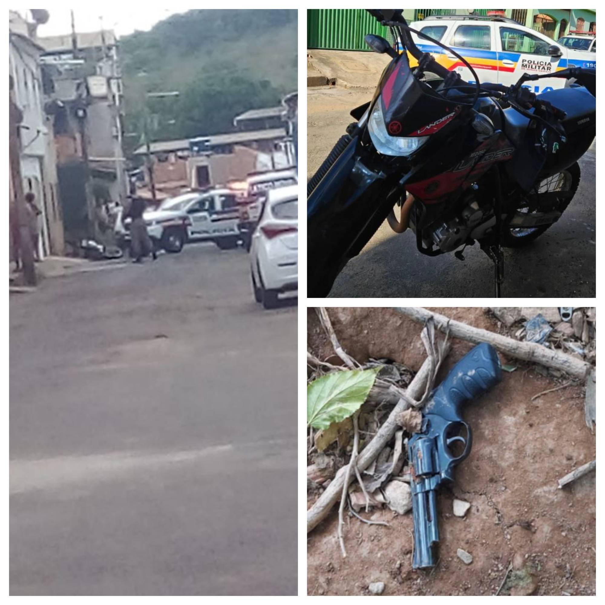 Tiroteio no Laranjal termina com um homem baleado, outro preso e um menor detido
