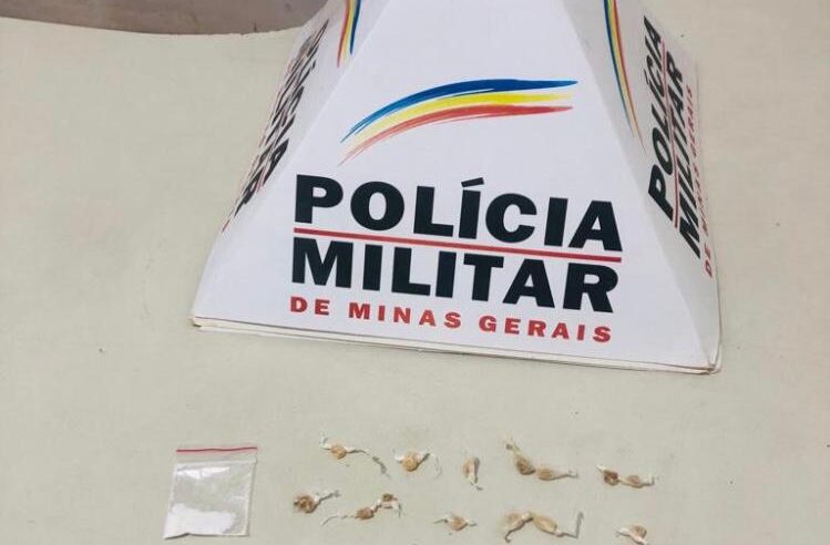 Polícia Militar detém suspeito por tráfico de drogas em Ervália