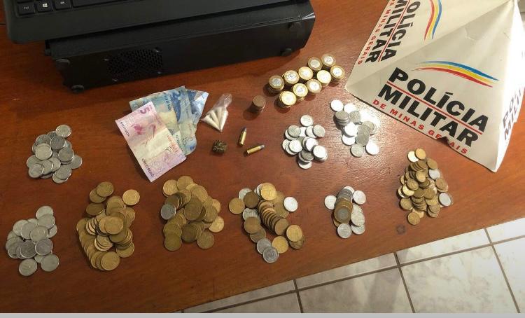 Operação policial em Canaã resulta na apreensão de drogas e munições