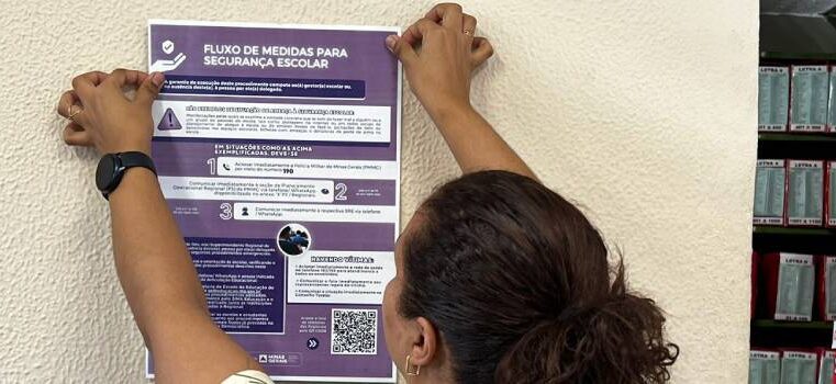 Minas; Governo cria fluxo de medidas para ampliar segurança nas escolas