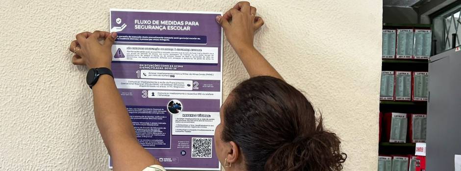 Minas; Governo cria fluxo de medidas para ampliar segurança nas escolas