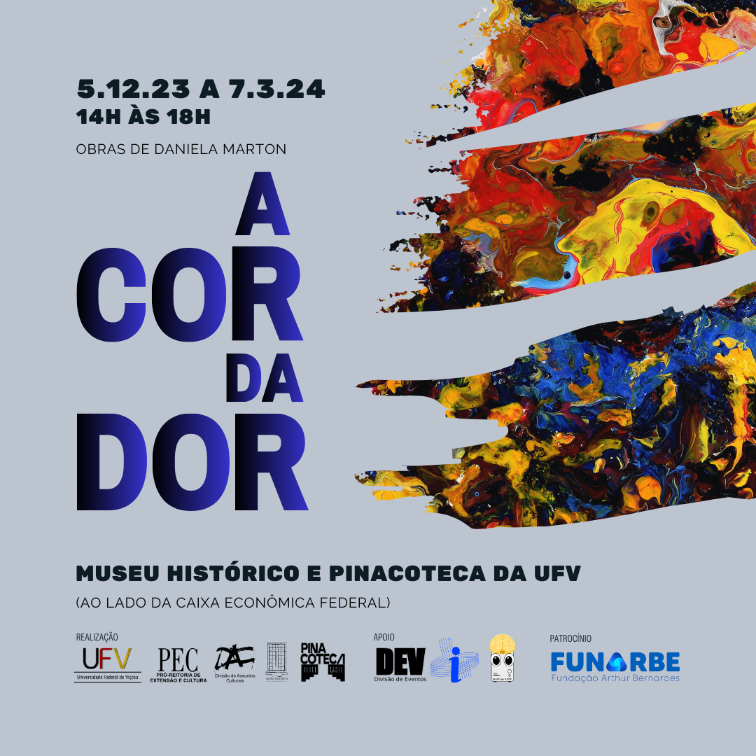 Pinacoteca da UFV recebe a exposição ‘A Cor da Dor’