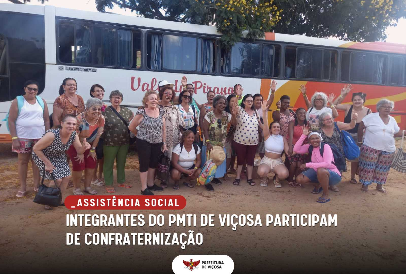 Programa da terceira idade participa de confraternização de fim de ano
