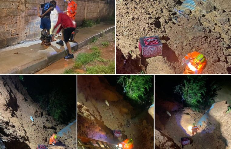Viçosa: Motoboy cai em cratera da avenida São João Batista