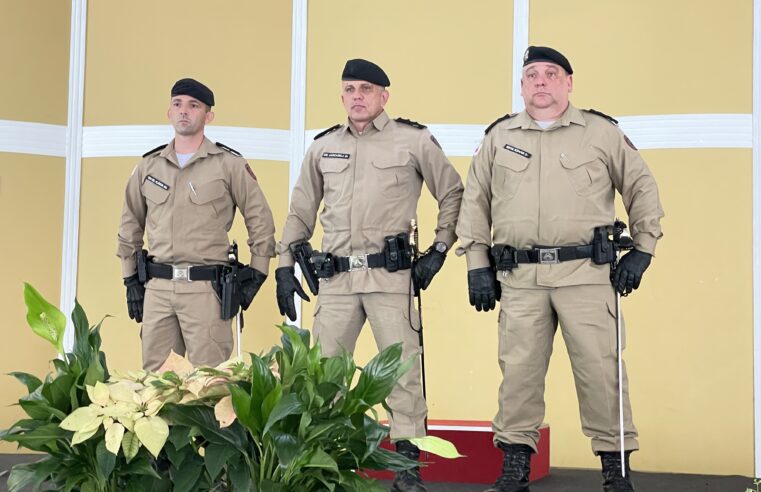 Novo comandante assume a 10ª Cia. Ind. da Polícia Militar em Viçosa