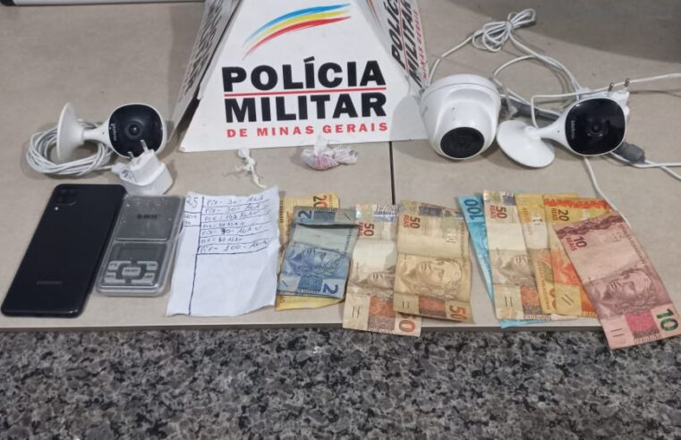 Uma mulher e três homens são detidos por tráfico de drogas no Santo Antônio, em Viçosa