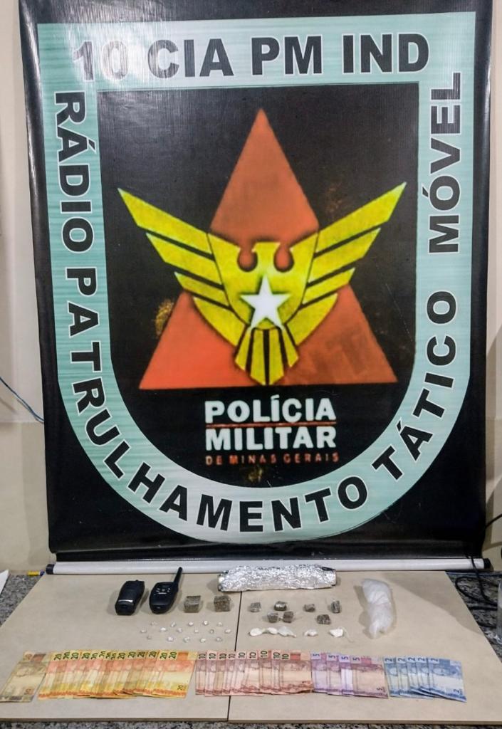 Polícia Militar apreende drogas no Laranjal, em Viçosa