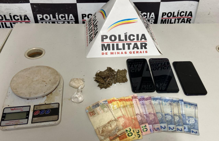 Operação da PM de Ponte Nova resulta em prisões e apreensões de drogas