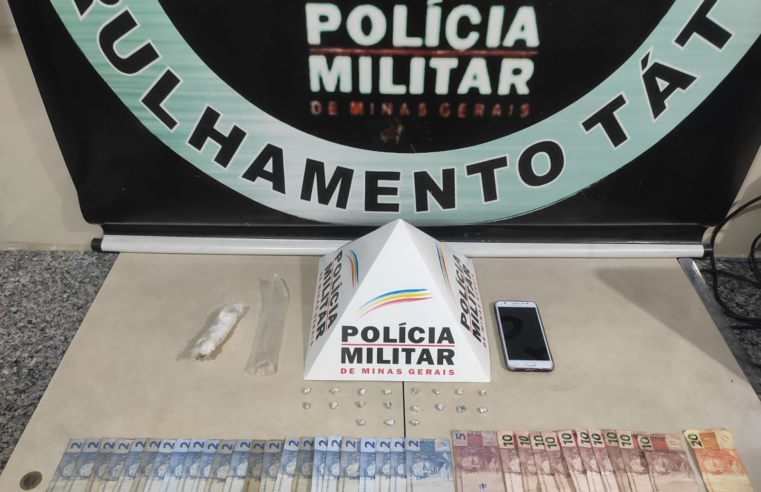 Viçosa: PM detém indivíduo por tráfico de drogas no União