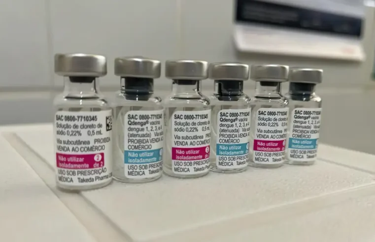 Minas recebe vacina contra a dengue para imunizar crianças de 10 e 11 anos