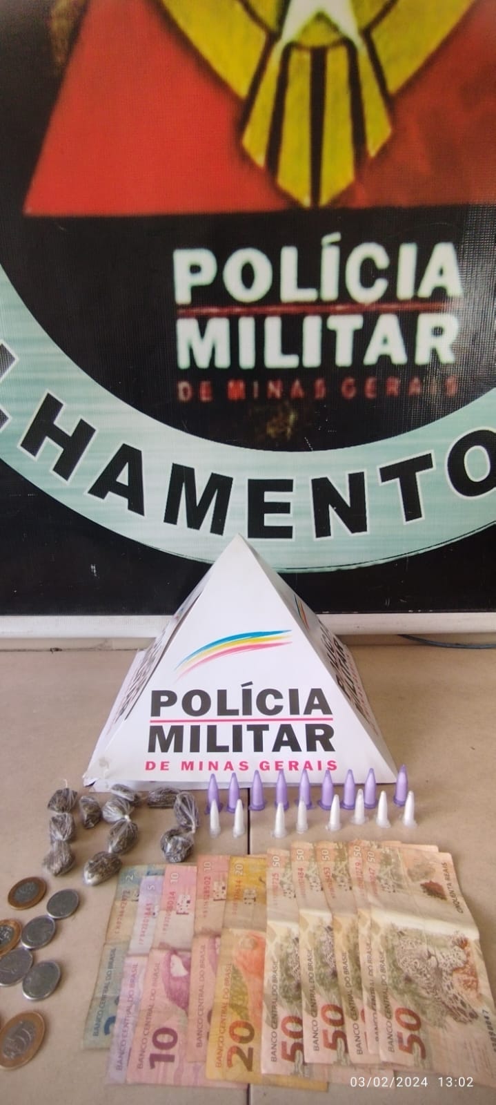 Adolescente é detido no centro de Viçosa com drogas