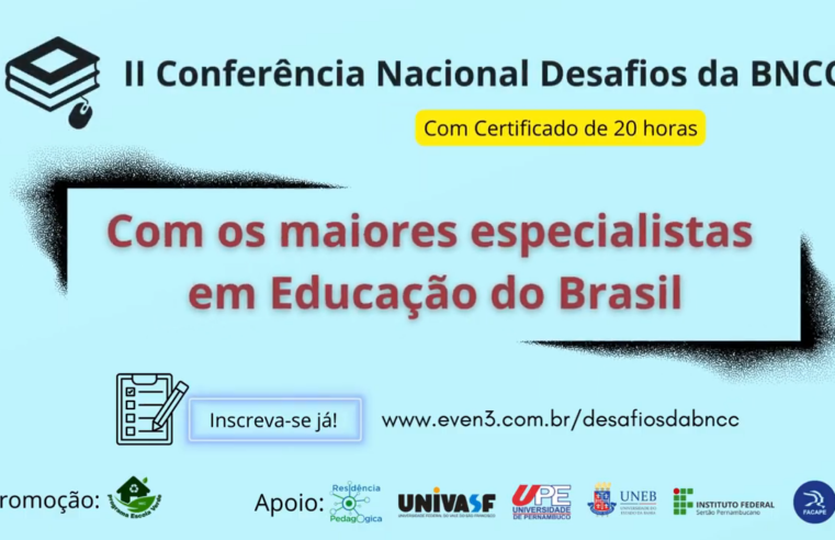 Conferência nacional on-line de educação básica tem inscrições abertas