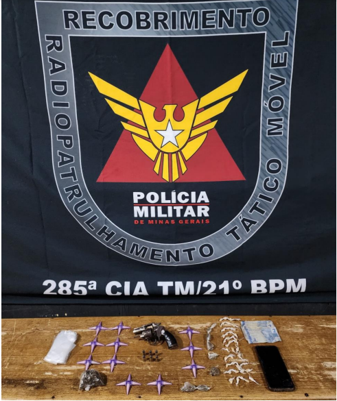 Ação policial em Ubá resulta na prisão de indivíduo armado