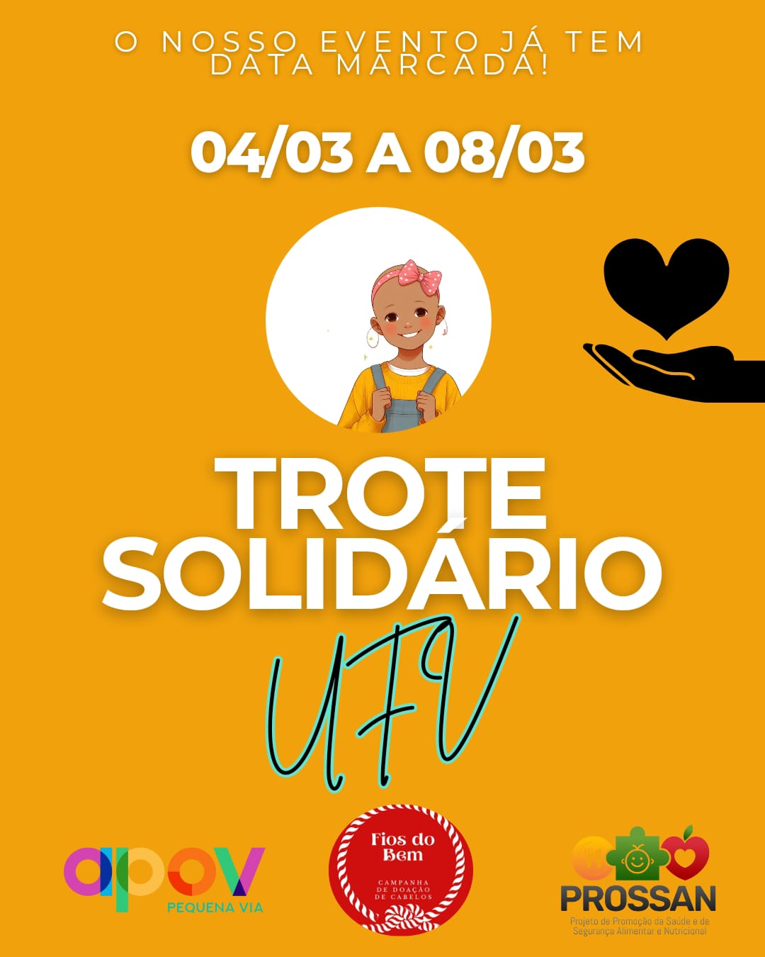 Trote Solidário da UFV começa nesta segunda (4)