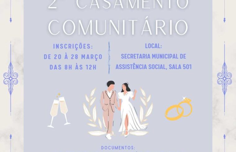 Prefeitura de Viçosa promove o 2º Casamento Comunitário