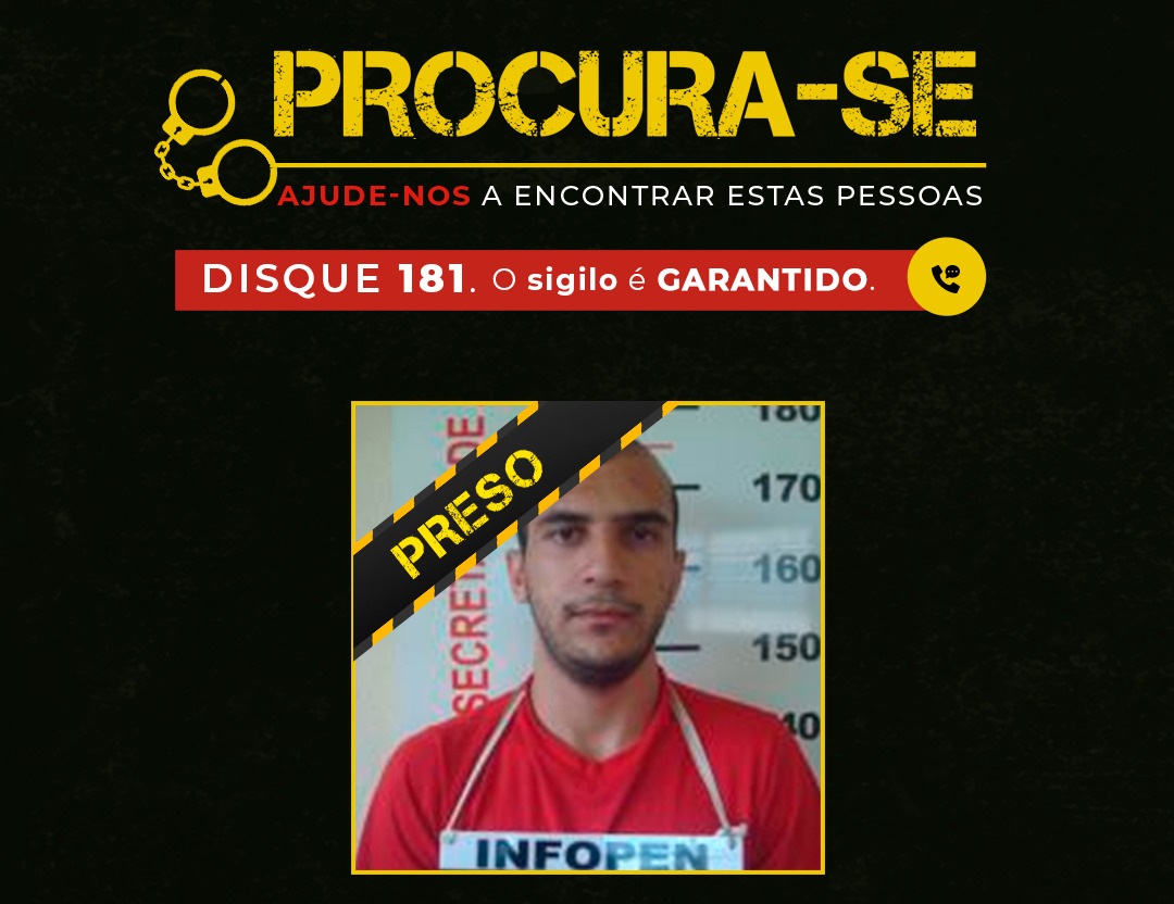 Líder do tráfico na Zona da Mata é o sétimo integrante do Procura-se preso