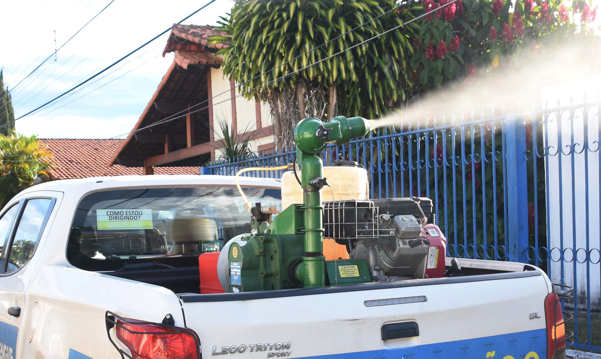 Para combater a dengue, Viçosa solicita Carro Fumacê
