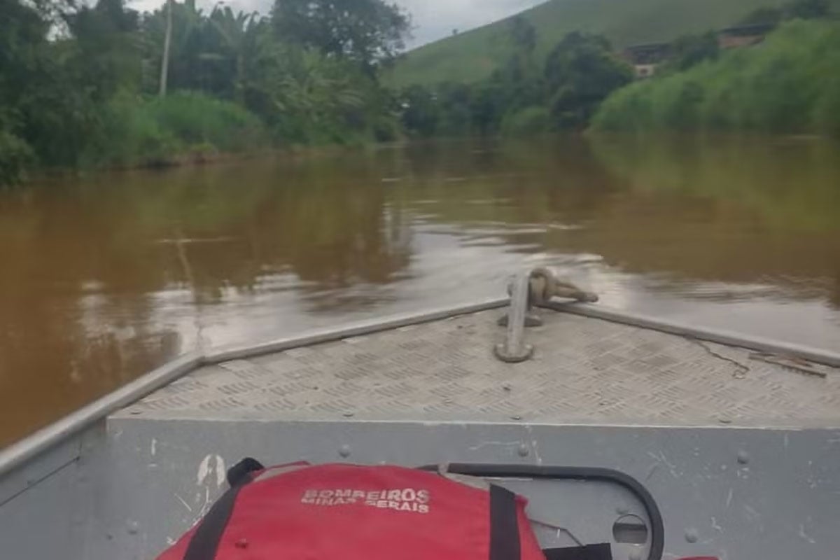 Bombeiros encontram corpo de homem desaparecido em Miradouro-MG