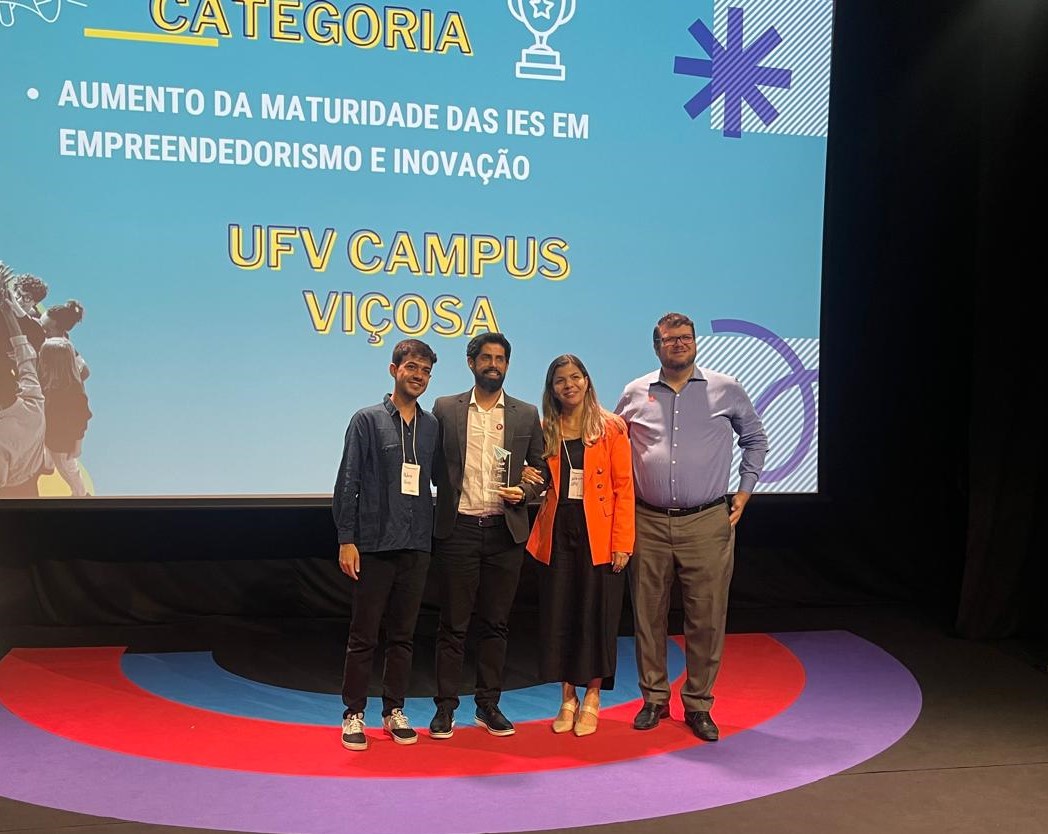 UFV conquista prêmio de empreendedorismo e inovação do governo mineiro