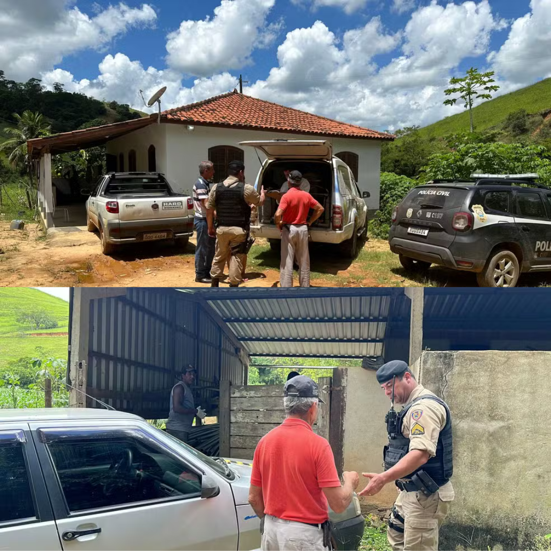 Mais dois suspeitos de participação em morte de casal de idosos são presos em Muriaé