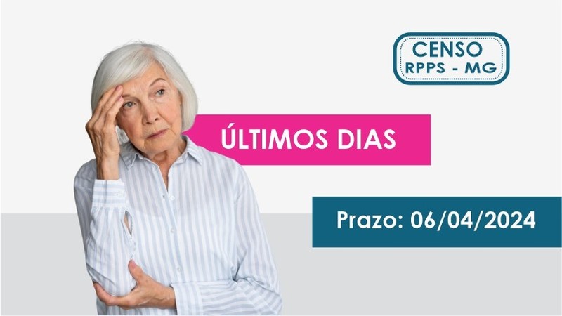 Censo Previdenciário: prazo para regularização termina neste sábado