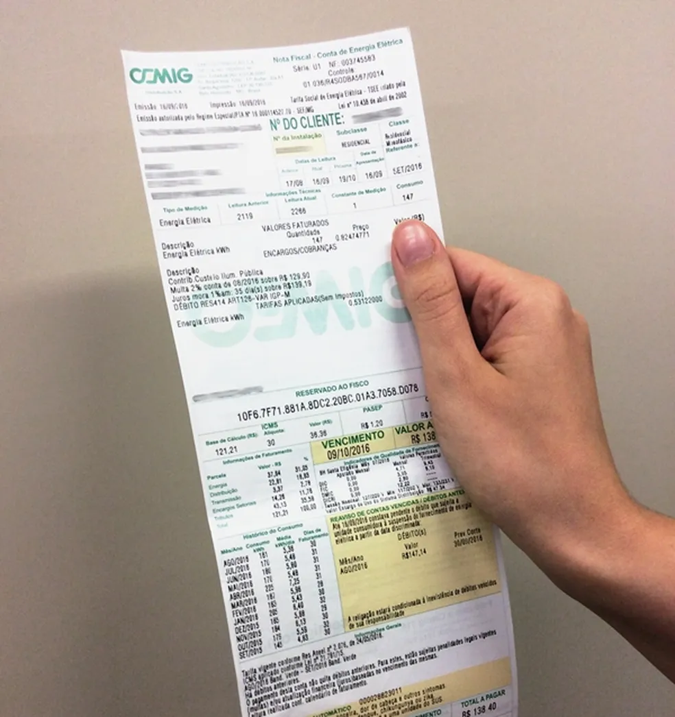Clientes da Cemig passam a contar com novo tipo de parcelamento de contas vencidas