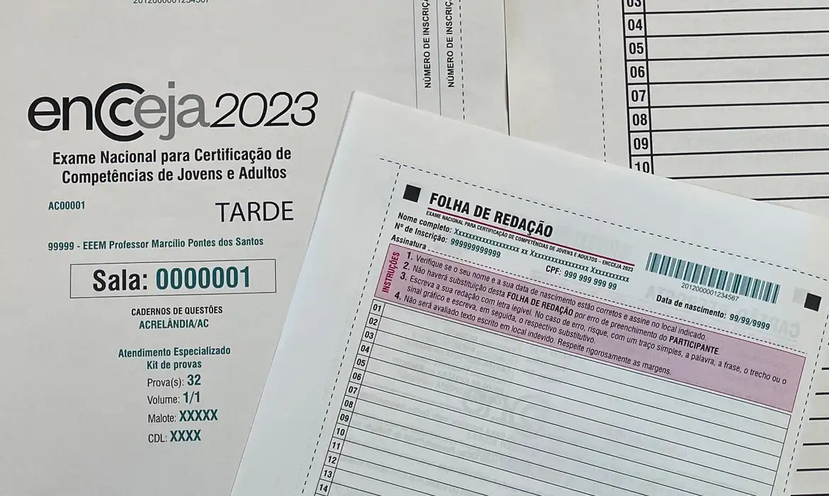 Prazo para justificar ausência no Encceja termina hoje (5)