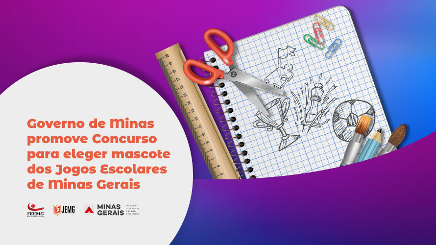 Governo promove concurso de desenho para mascote do JEMG
