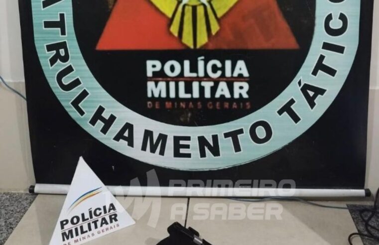 Polícia Militar prende suspeito por porte ilegal de arma em Viçosa