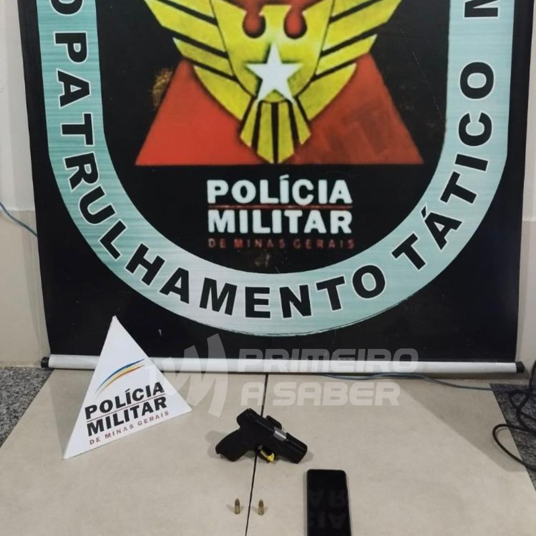 Polícia Militar prende suspeito por porte ilegal de arma em Viçosa
