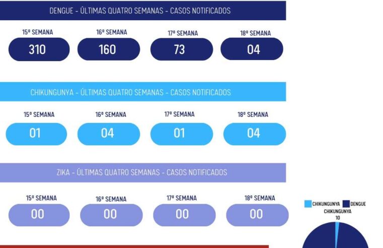 Divulgado novo boletim de Dengue, Chikungunya e Zika em Viçosa