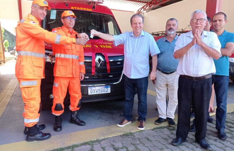 Unidade de Resgate é entregue ao Corpo de Bombeiros de Viçosa