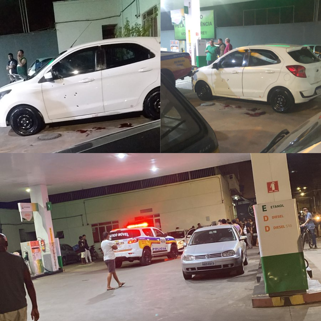 Motorista de aplicativo é assassinado em posto de gasolina em Viçosa
