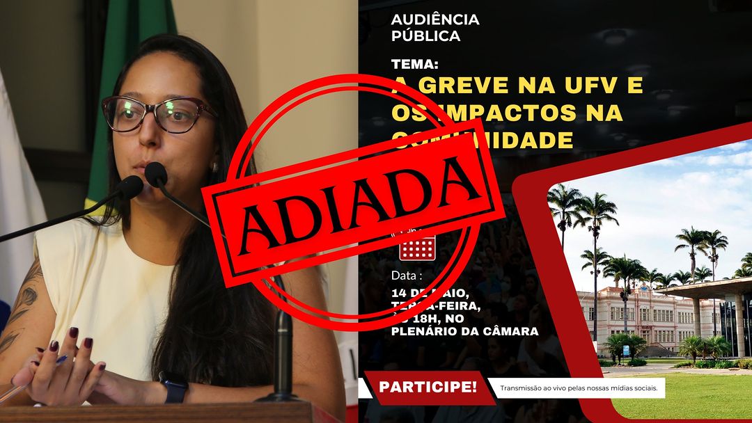 Audiência Pública sobre greve da UFV é adiada