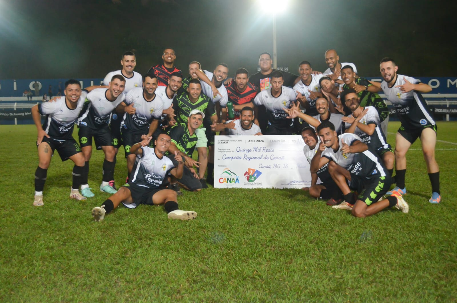 Ponte do Rio vence por 2 a 1 e se sagra campeã do Regional de Canaã
