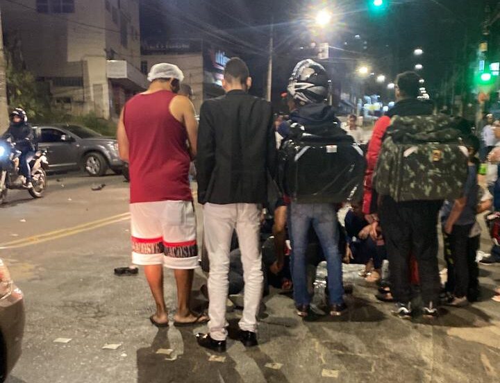 Acidente deixa motociclista em estado grave na Avenida Castelo Branco