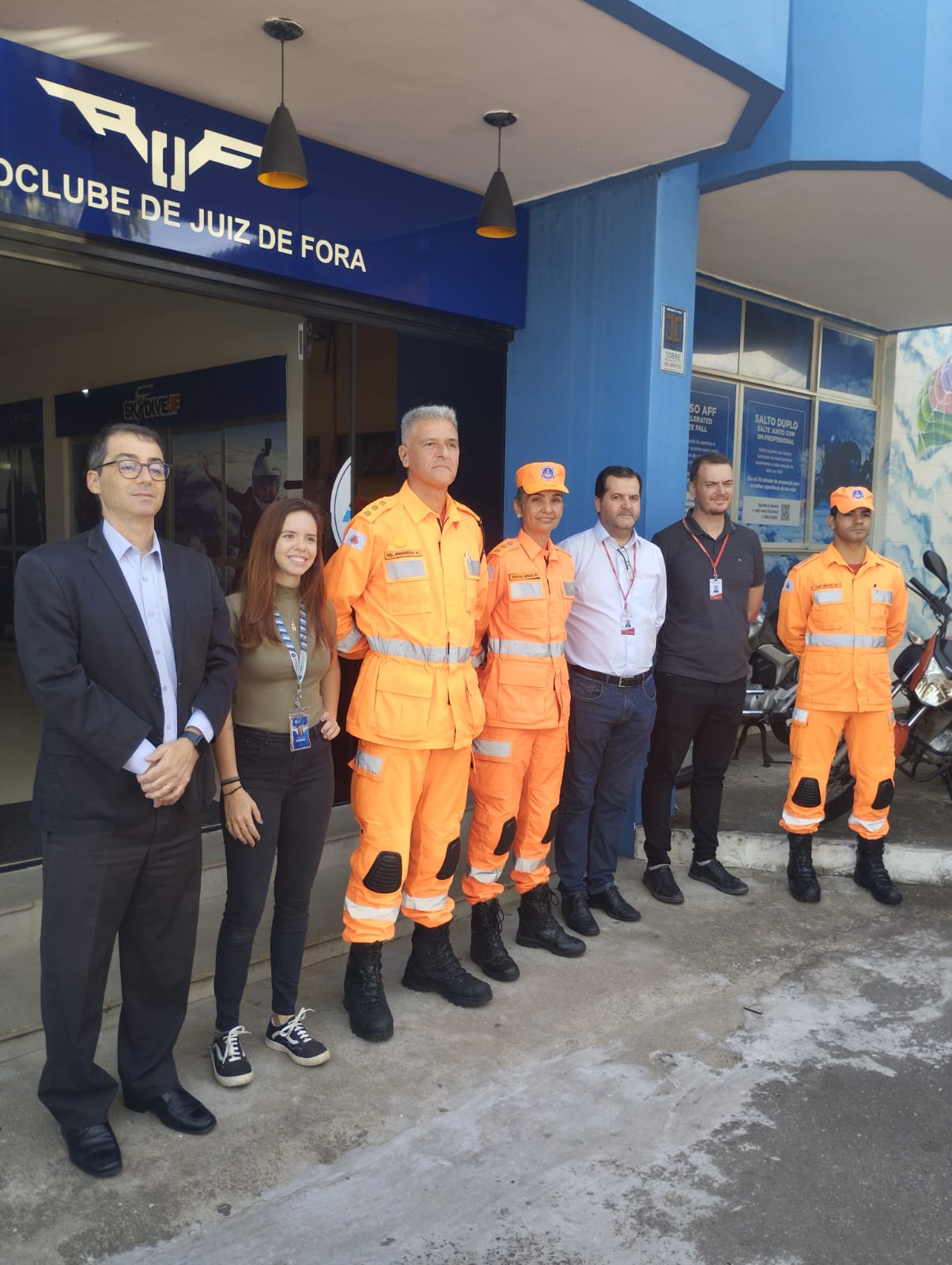 Batalhão de Operações Aéreas dá parecer favorável para instalações provisórias de sede do SAAV em Juiz de Fora