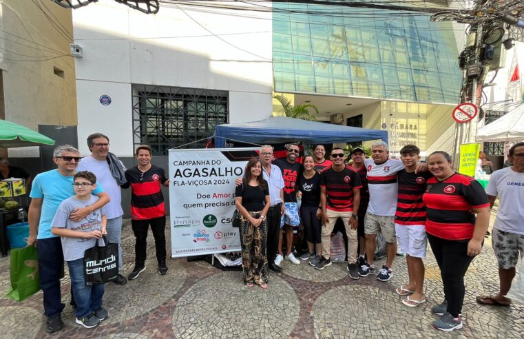 Embaixada Fla-Viçosa realiza campanha de doação de agasalho