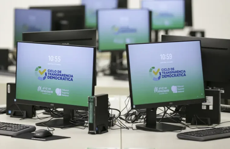 PF e UFMS fazem teste em urnas eletrônicas para eleições 2024