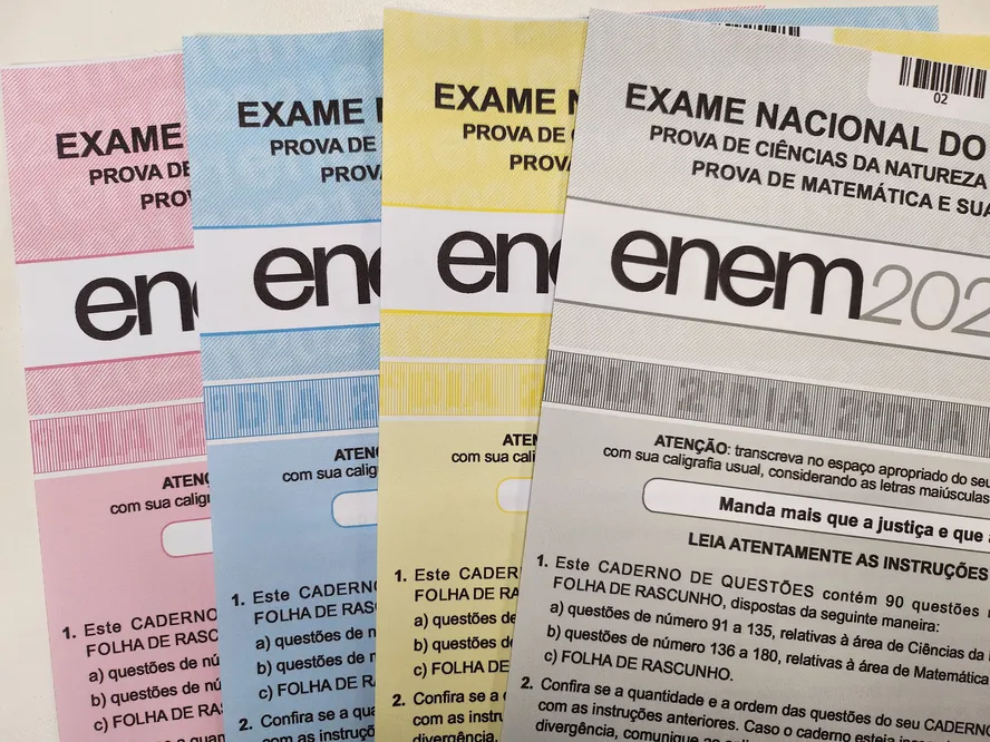Provas do Enem 2024 serão em 3 e 10 de novembro
