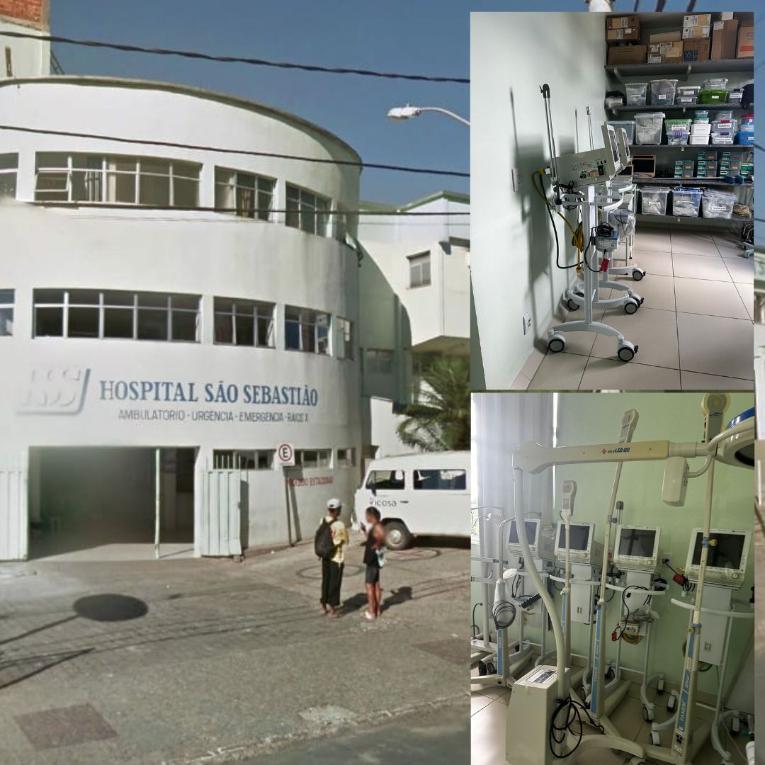 UTI Pediátrica do HSS tem falta de ventiladores pulmonares, mesmo com equipamentos disponíveis
