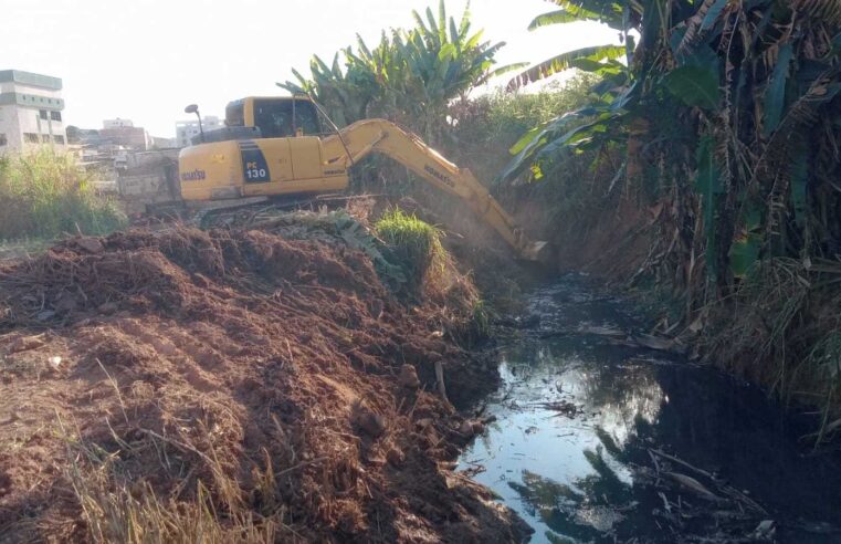 Prefeitura de Viçosa inicia processo para limpeza do Córrego Santo Antônio