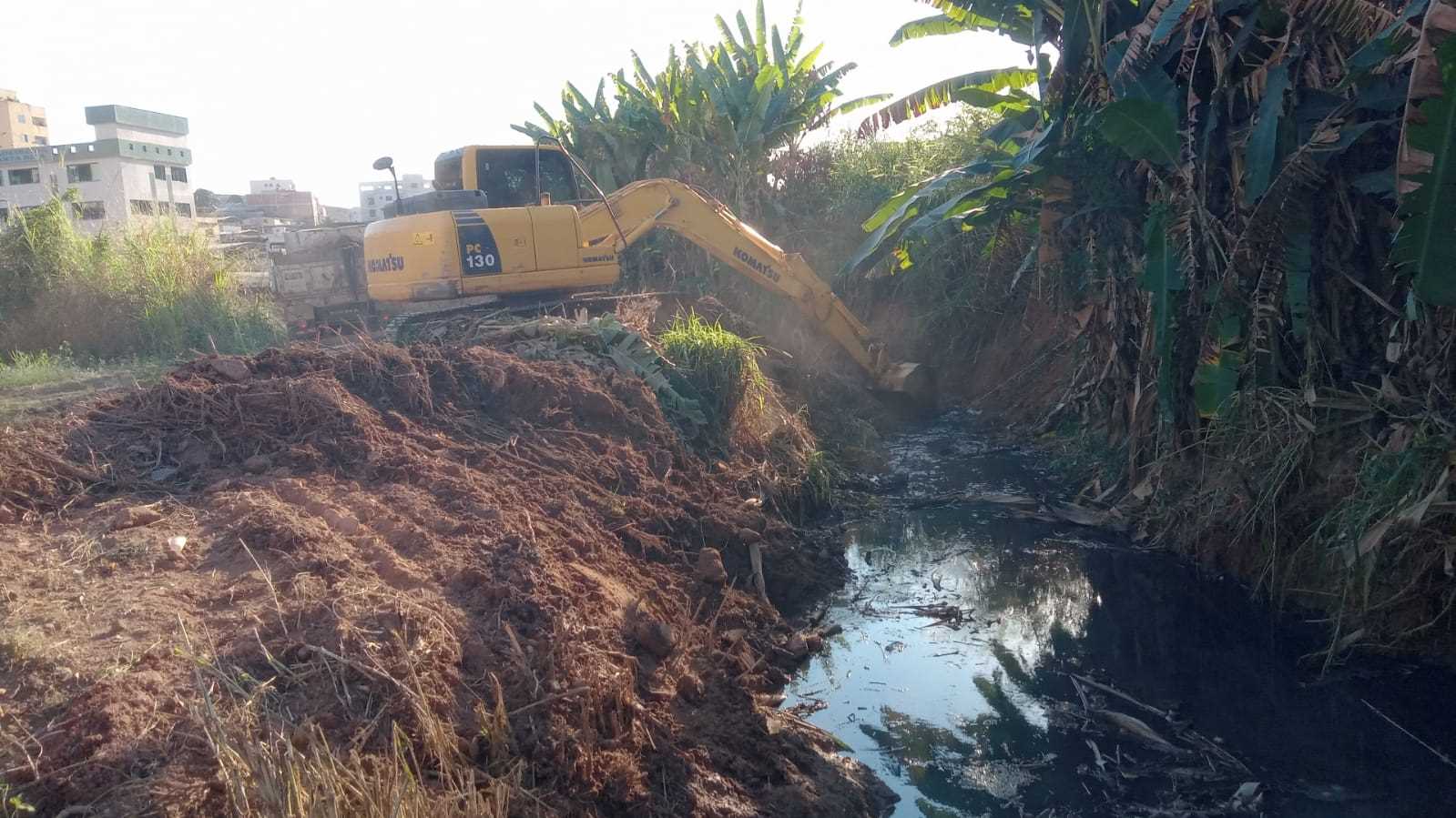 Prefeitura de Viçosa inicia processo para limpeza do Córrego Santo Antônio